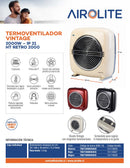 TERMOVENTILADOR VINTAGE BLANCO HT RETRO