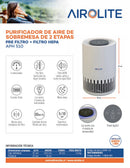 PURIFICADOR DE AIRE SOBREMESA AIROLITE