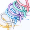 Globo Twisty Chrome Colores Surtidos 25 Unidades Big Party
