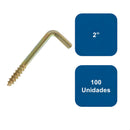 Tornillo Escuadra 2" 100un. - Lioi