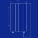 Reja para piscina Modulo Cuerpo 0.6mts - Lioi