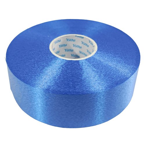 Cinta De Regalo 2.5 Cm X 45 M Color Azul Nobel Gift