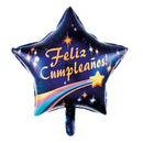 Globo Metalico Feliz Cumple Estrella 46 Cm Big Party