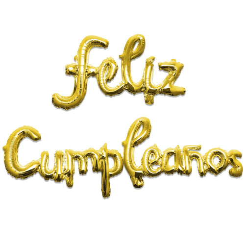 Globo Metalico Feliz Cumple 41 Cm Big Party