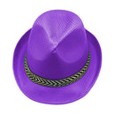 Sombrero Tela Color Neon Big Party