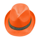 Sombrero Tela Color Neon Big Party