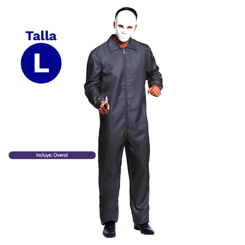 Disfraz Overol Gris Talla L Fiestamania