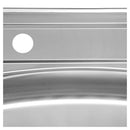Lavaplatos Sobreponer Derecho 1 Cubeta(S) 50X14.6X100 Cm Acero Inoxidable