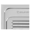 Lavaplatos Sobreponer Izquierdo 1 Cubeta(S) 50X14.6X100 Cm Acero Inoxidable