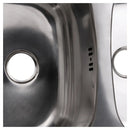 Lavaplatos Sobreponer Derecho 2 Cubeta(S) 50X14.6X120 Cm Acero Inoxidable