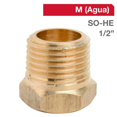 Niple Bronce So/He 1/2" 1U