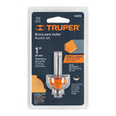 Fresa redondeadora para molduras con guia 1" - Truper