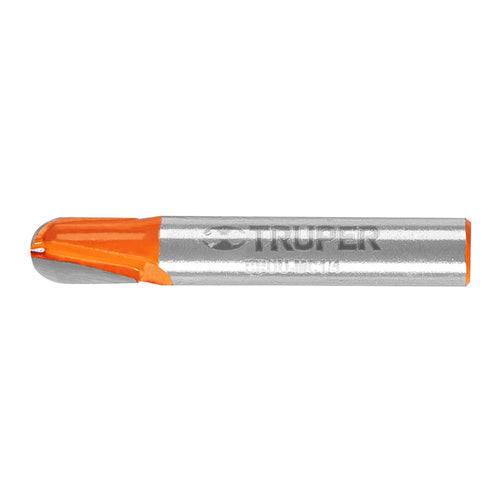 Fresa para medias cañas 1/4" - Truper