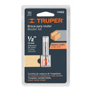 Fresa para medias cañas 1/2" - Truper