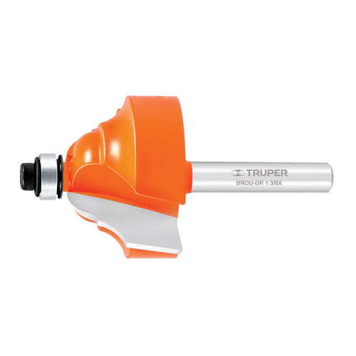 Fresa doble romana con guia 1.3/8" - Truper
