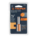 Fresa recta 2 filos 1/2" - Truper