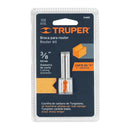 Fresa ranurado en V 3/8" - Truper