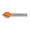 Fresa ranurado en V 1/2" - Truper