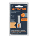 Fresa ranurado en V 1/2" - Truper