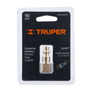 Acople rapido tipo F 1/4" NPT Hembra - Truper