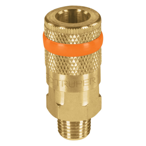 Acople rapido 1/4" NPT Macho - Truper