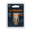 Acople rapido 1/4" NPT Macho - Truper