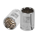 Dado Poligonal Pulgadas Cuadrante 1/2" 13/16" - Truper
