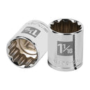Dado Poligonal Pulgadas Cuadrante 1/2" 1.1/16" - Truper