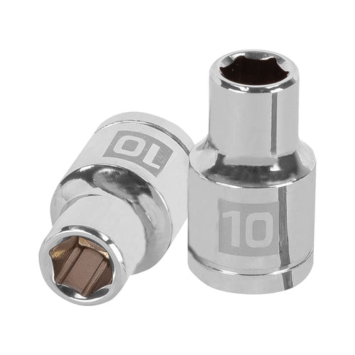 Dado Hexagonal Milimetrico Cuadrante 1/2" 10mm - Truper