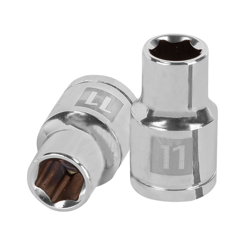 Dado Hexagonal Milimetrico Cuadrante 1/2" 11mm - Truper