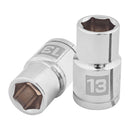 Dado Hexagonal Milimetrico Cuadrante 1/2" 13mm - Truper