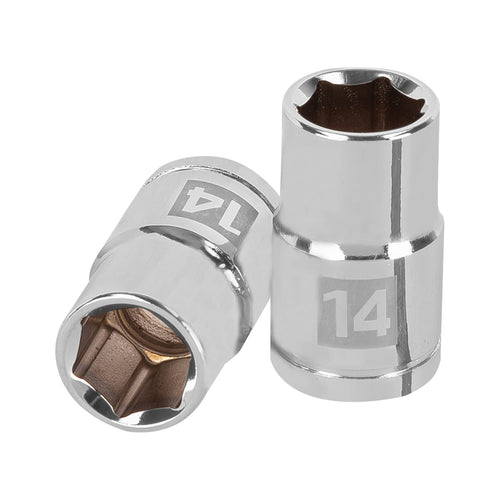 Dado Hexagonal Milimetrico Cuadrante 1/2" 14mm - Truper
