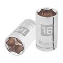 Dado Hexagonal Milimetrico Cuadrante 1/2" 16mm - Truper