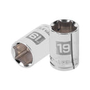 Dado Hexagonal Milimetrico Cuadrante 1/2" 19mm - Truper