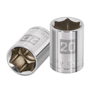 Dado Hexagonal Milimetrico Cuadrante 1/2" 20mm - Truper