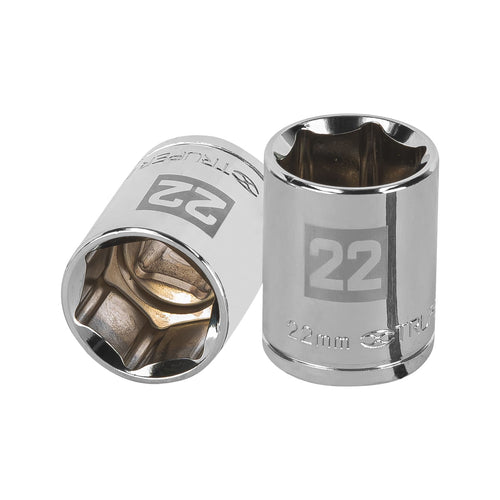 Dado Hexagonal Milimetrico Cuadrante 1/2" 22mm - Truper