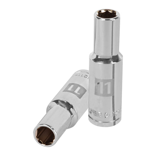 Dado Hexagonal Milimetrico Cuadrante 1/2" Largo 11mm - Truper