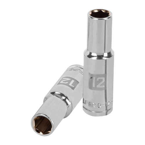 Dado Hexagonal Milimetrico Cuadrante 1/2" Largo 12mm - Truper