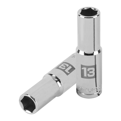 Dado Hexagonal Milimetrico Cuadrante 1/2" Largo 13mm - Truper