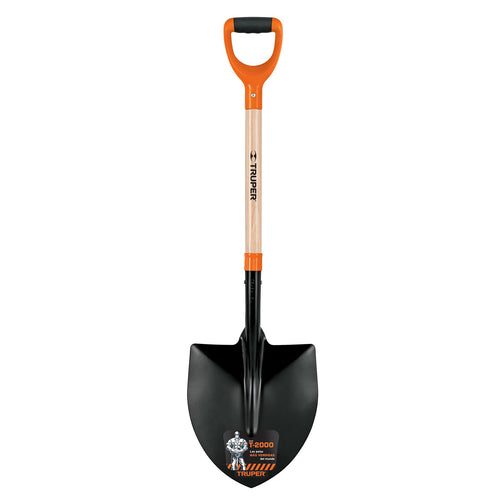 Pala punta huevo con mango Y 42" - Truper