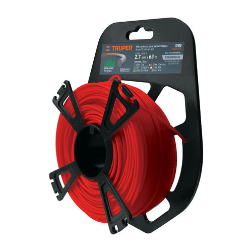 Nylon para Orilladora 2.7mm*63mts - Truper