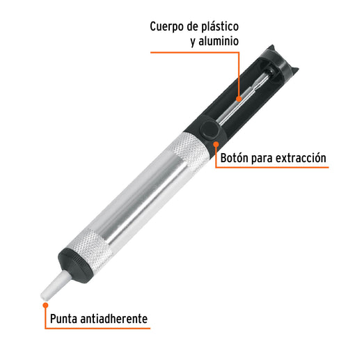 Lápiz para desoldar De Succion - Truper