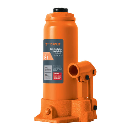 Gata Hidraulica tipo Botella 8 ton - Truper