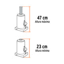Gata Hidraulica tipo Botella 8 ton - Truper