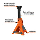 Soporte para auto tipo torre 6 ton - Truper