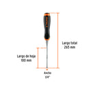 Formon mango confort grip 1/4" - Truper