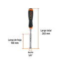 Formon mango confort grip 5/8" - Truper