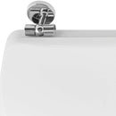 Asiento Wc Cuadrado Madera Blanco