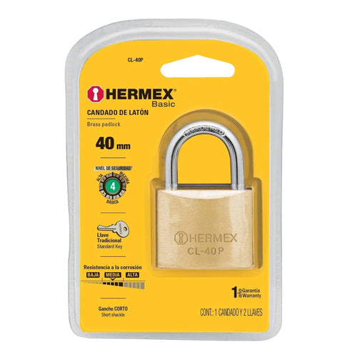 Candado de Hierro 40mm - Hermex