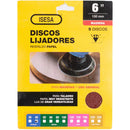 Disco Lija 6X3/16 Gr 40 5U.